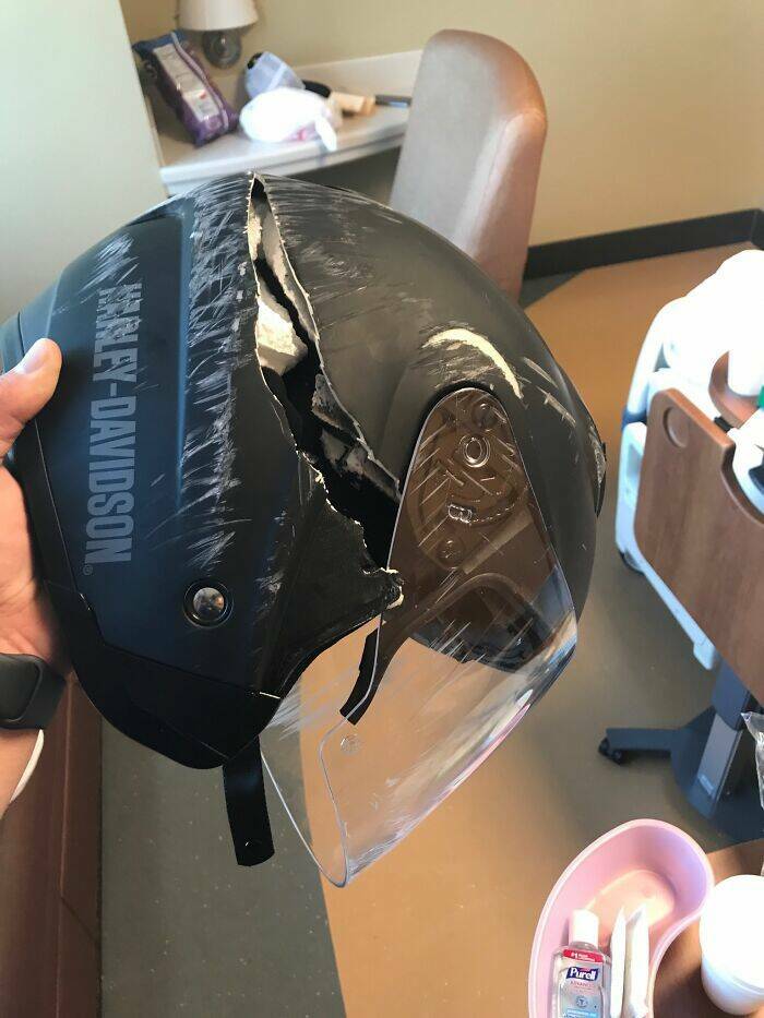 Always Wear A Helmet!