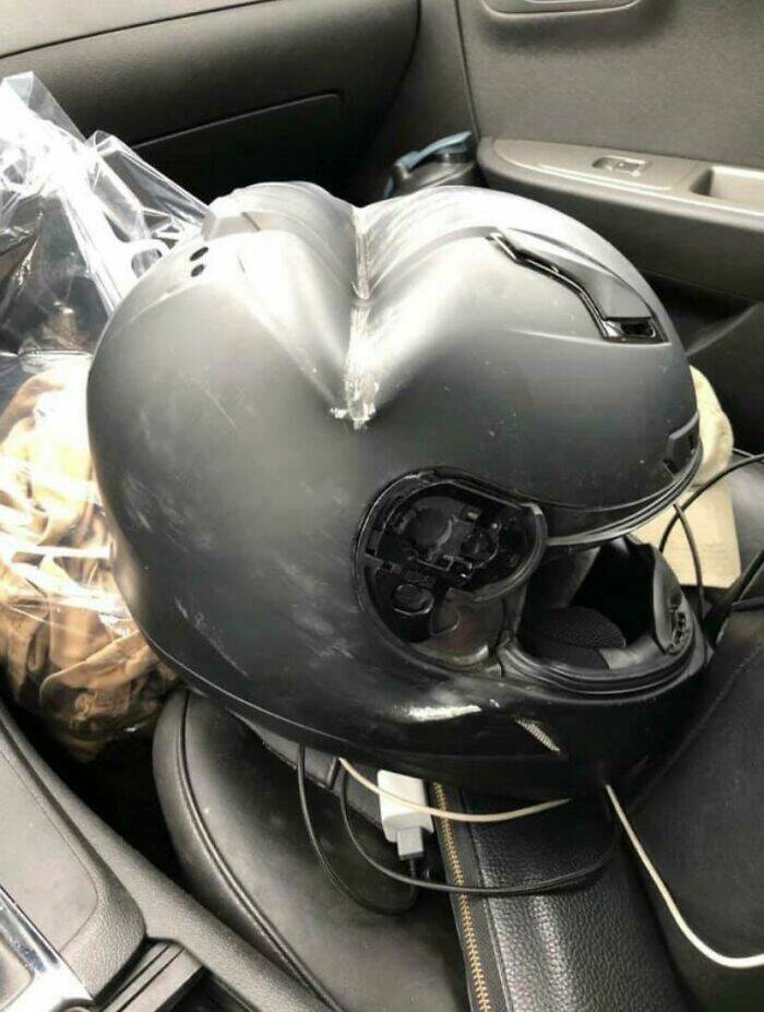Always Wear A Helmet!