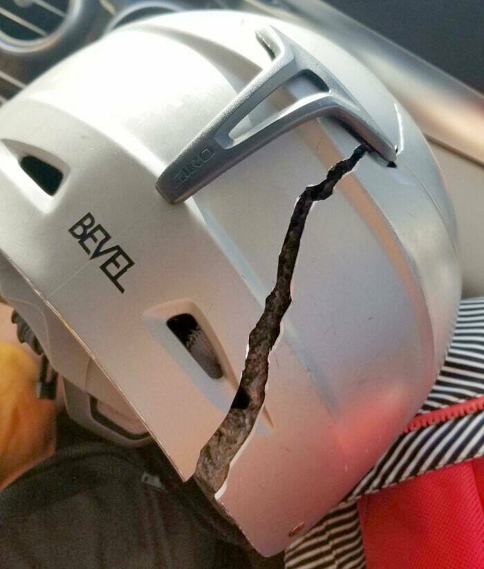 Always Wear A Helmet!