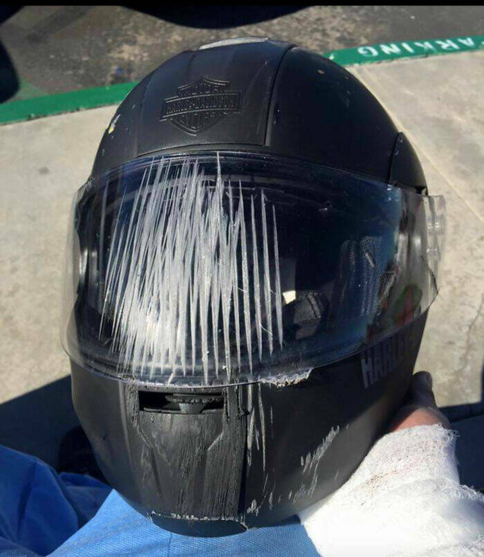 Always Wear A Helmet!