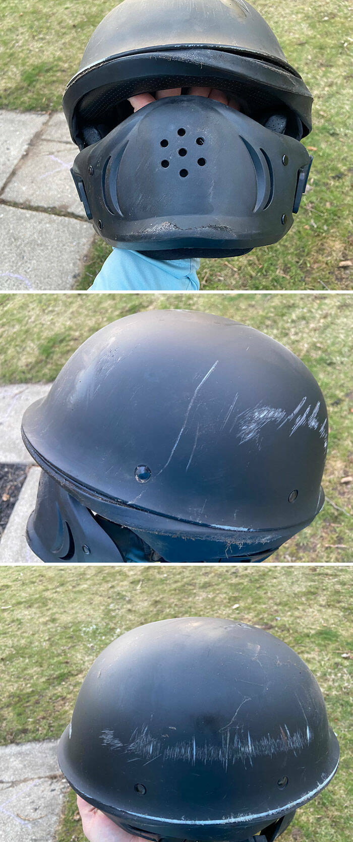 Always Wear A Helmet!