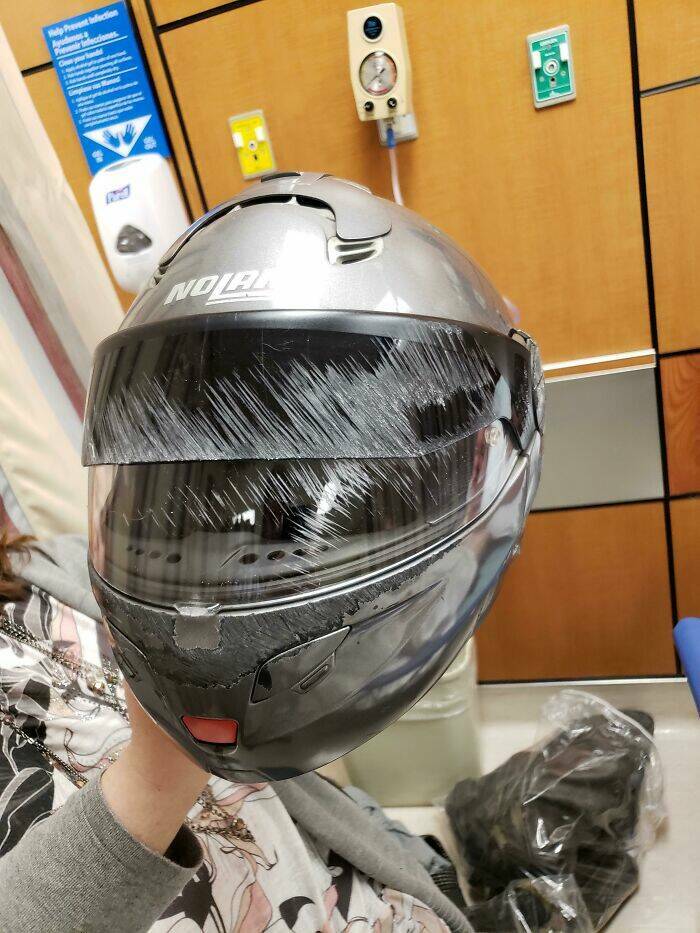 Always Wear A Helmet!