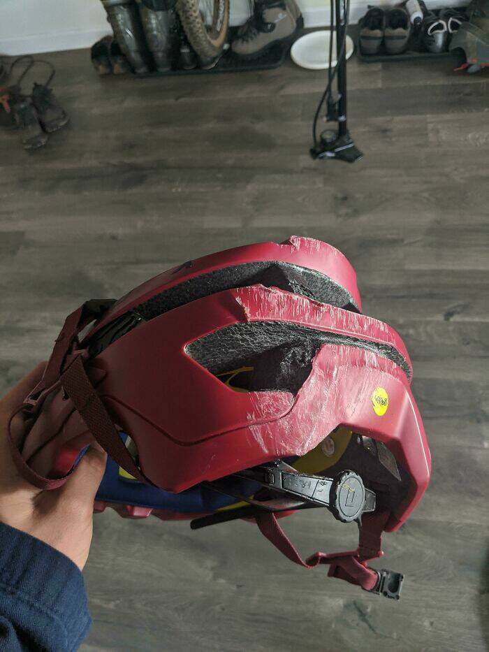 Always Wear A Helmet!