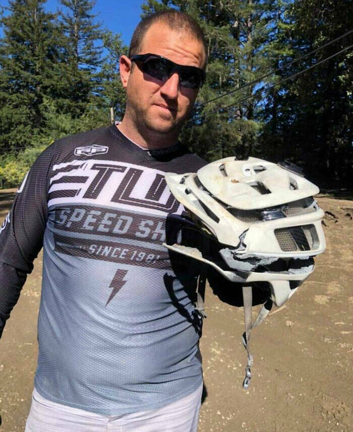 Always Wear A Helmet!