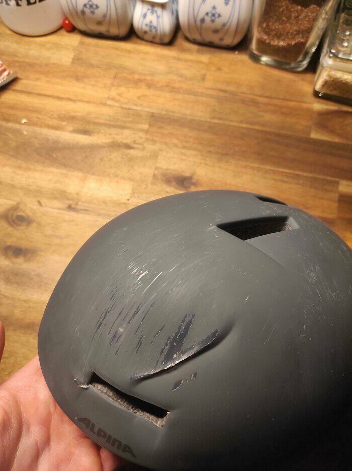 Always Wear A Helmet!