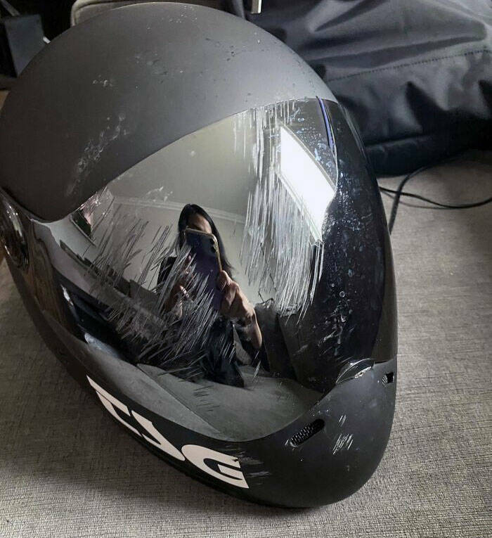 Always Wear A Helmet!