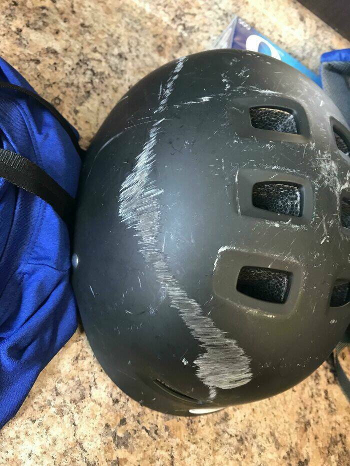 Always Wear A Helmet!