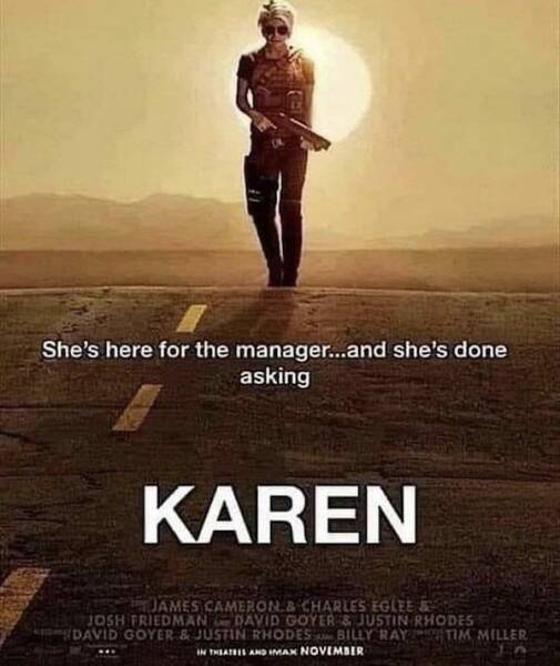 The Karen Curse Is Endless…