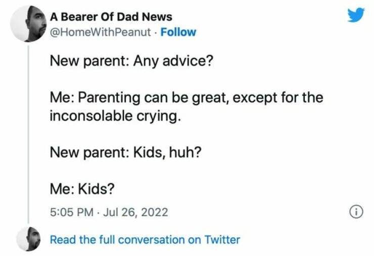 Some Of July’s Best Parenting Tweets
