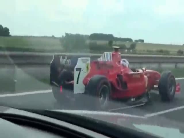 Czech “Formula 1” On A Regular Highway
