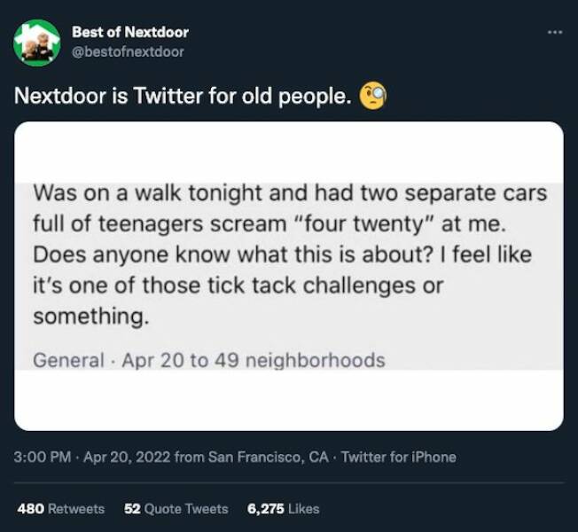 “Nextdoor” Is Such A Crazy Place…