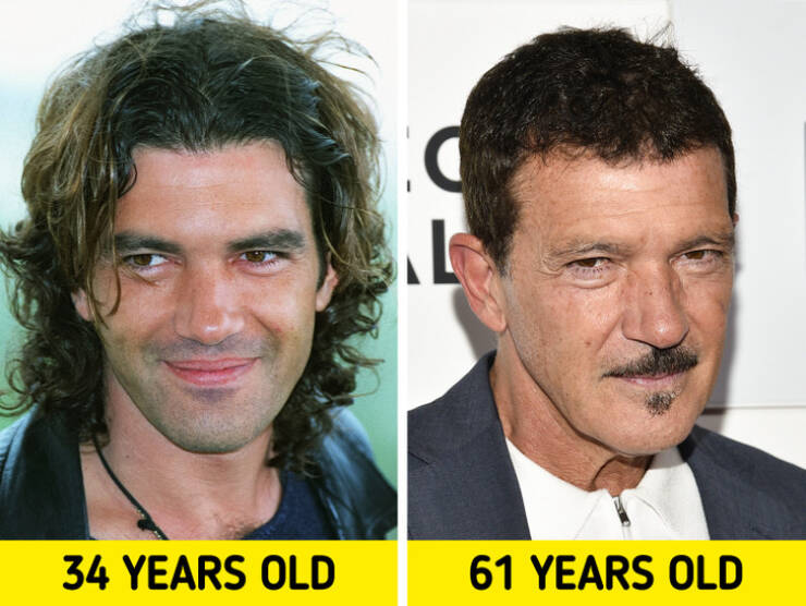 Handsome Actors: In Their Youth Vs These Days