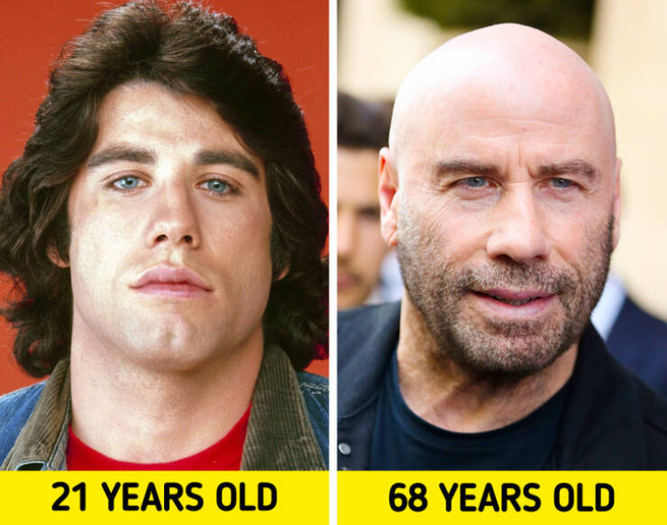Handsome Actors: In Their Youth Vs These Days