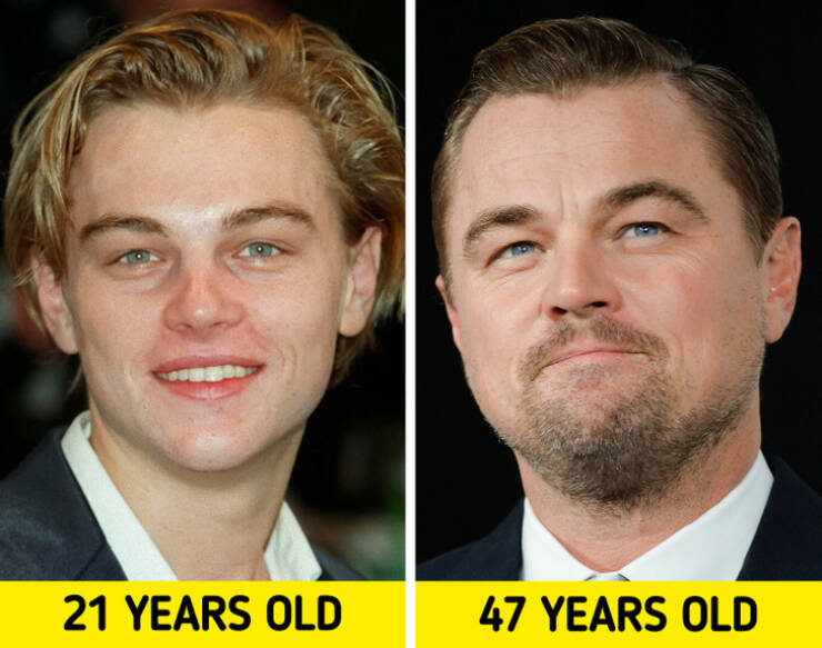 Handsome Actors: In Their Youth Vs These Days