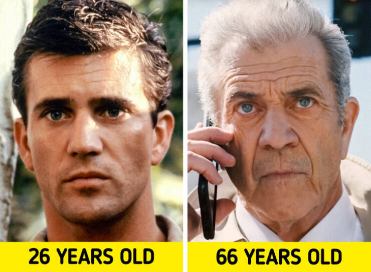 Handsome Actors: In Their Youth Vs These Days