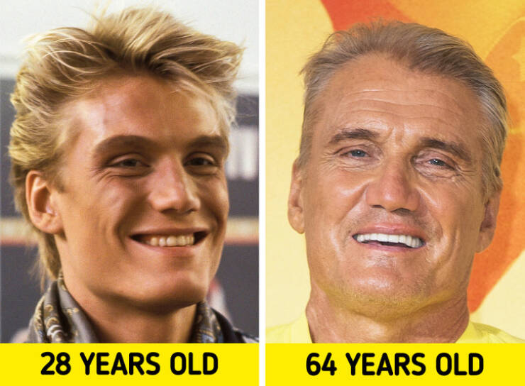 Handsome Actors: In Their Youth Vs These Days