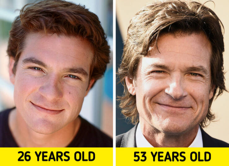 Handsome Actors: In Their Youth Vs These Days