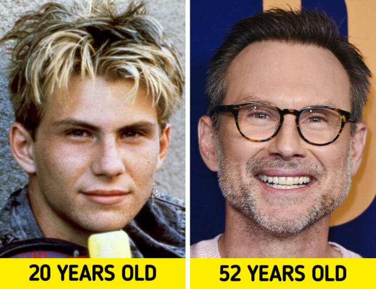 Handsome Actors: In Their Youth Vs These Days
