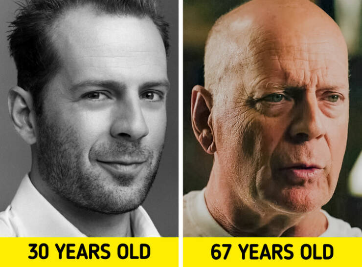 Handsome Actors: In Their Youth Vs These Days
