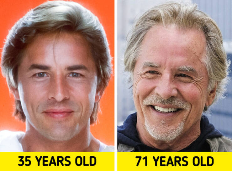 Handsome Actors: In Their Youth Vs These Days