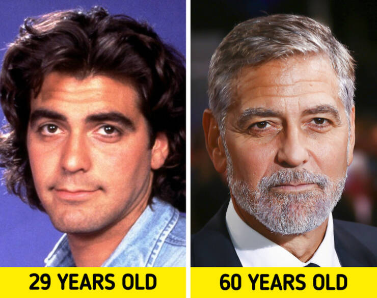 Handsome Actors: In Their Youth Vs These Days