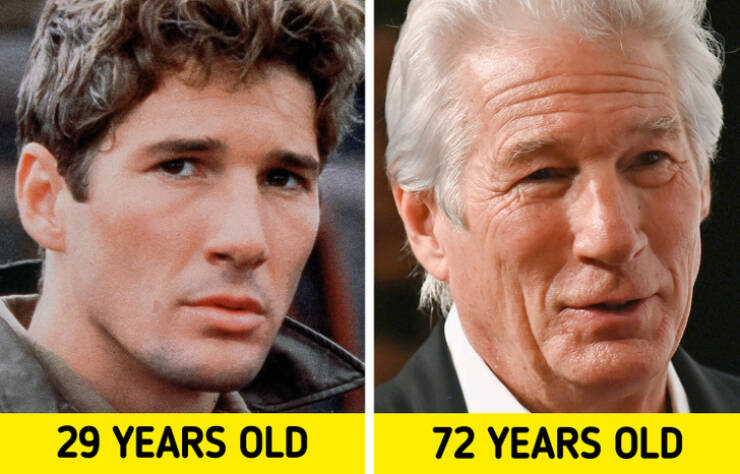 Handsome Actors: In Their Youth Vs These Days