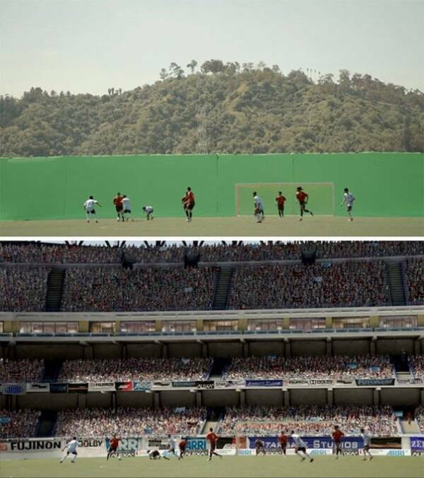 Movie Moments Before And After CGI