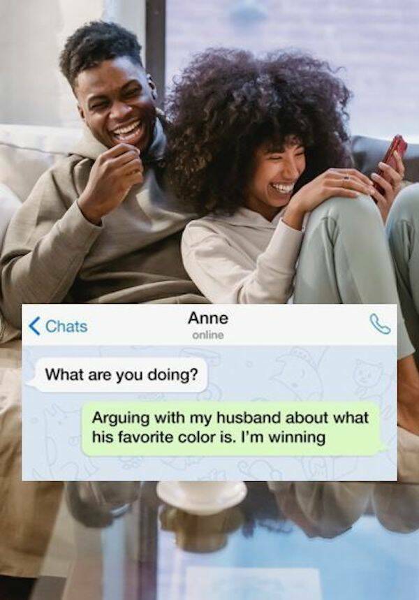 Married Life In Texts…