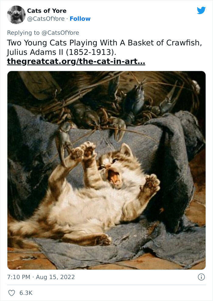 Cats Ruining Stuff Is A Historical Thing…