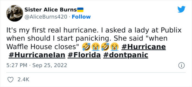 Stormy Memes About Hurricane Ian