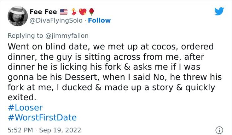 Worst First Date Stories