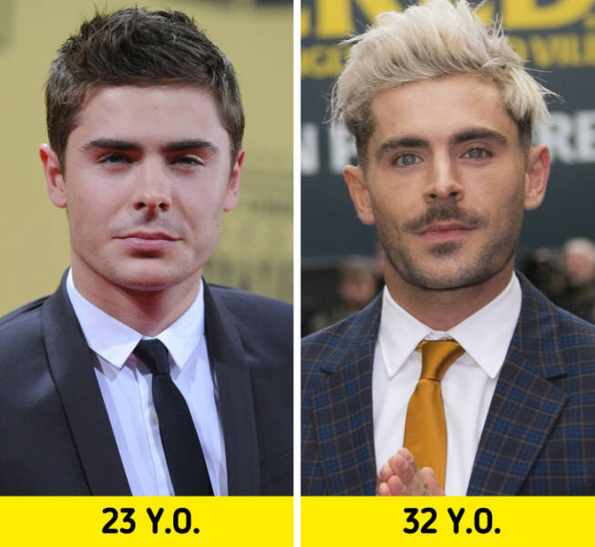 Celebrities Who’ve Changed A LOT Since Their Younger Years