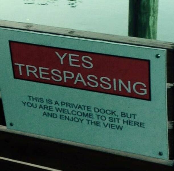 Okay, These Signs Are Pretty Good!