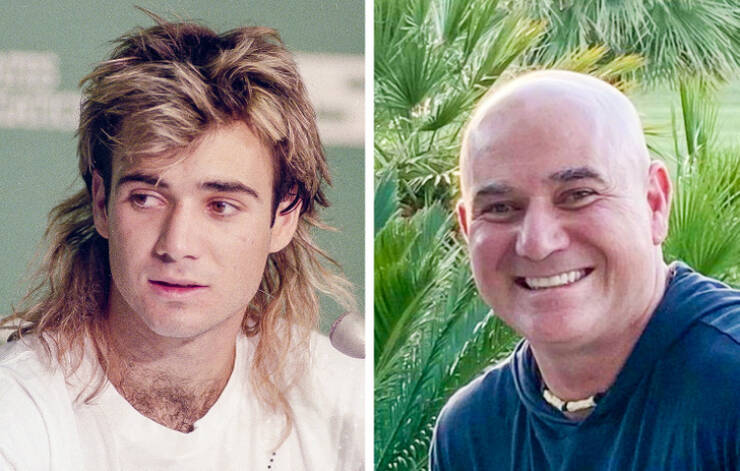 Famous Men Before Vs After Deciding To Go Bald