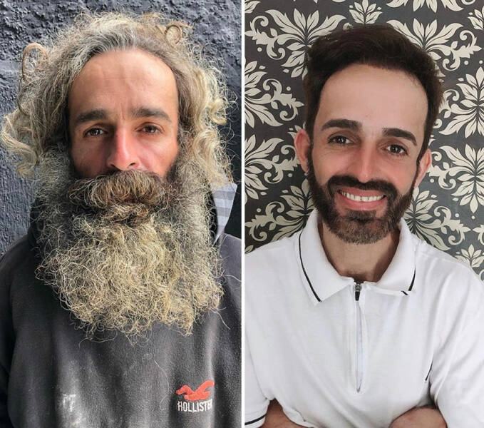 This Hairdresser Gives Free Makeovers To Homeless People, And Here Are Some Of The Best Results