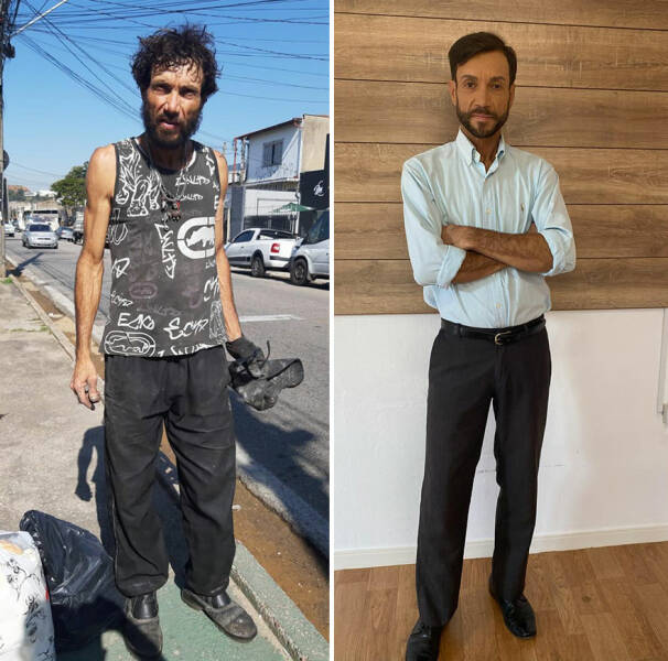 This Hairdresser Gives Free Makeovers To Homeless People, And Here Are Some Of The Best Results