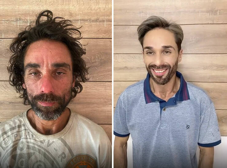 This Hairdresser Gives Free Makeovers To Homeless People, And Here Are Some Of The Best Results