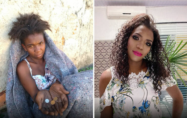 This Hairdresser Gives Free Makeovers To Homeless People, And Here Are Some Of The Best Results