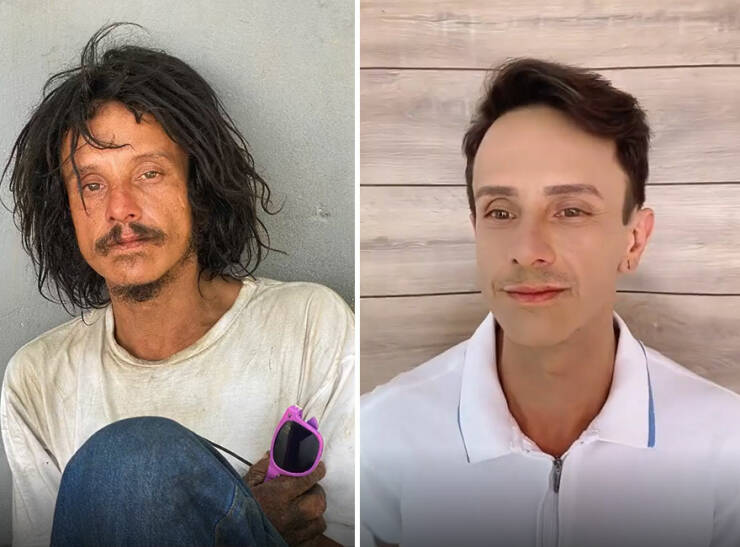 This Hairdresser Gives Free Makeovers To Homeless People, And Here Are Some Of The Best Results