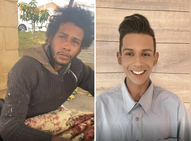 This Hairdresser Gives Free Makeovers To Homeless People, And Here Are Some Of The Best Results