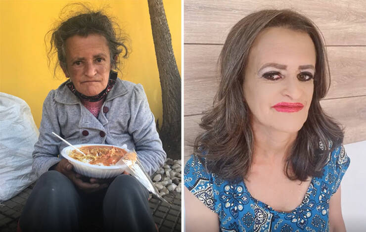 This Hairdresser Gives Free Makeovers To Homeless People, And Here Are Some Of The Best Results
