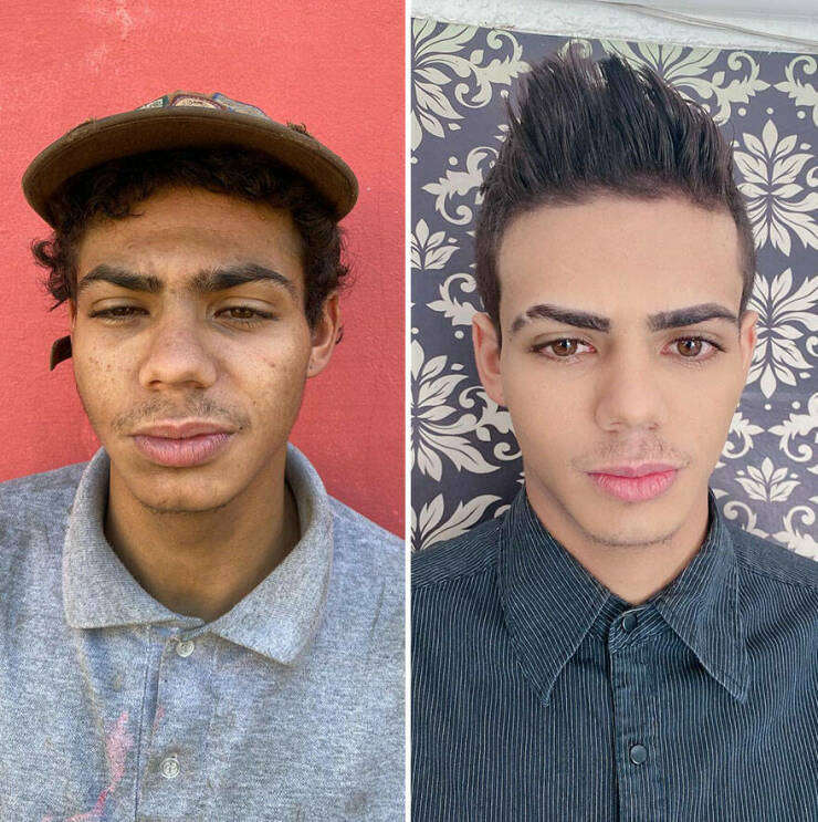 This Hairdresser Gives Free Makeovers To Homeless People, And Here Are Some Of The Best Results