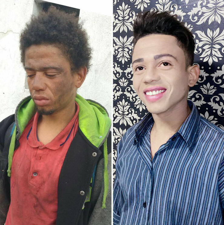 This Hairdresser Gives Free Makeovers To Homeless People, And Here Are Some Of The Best Results