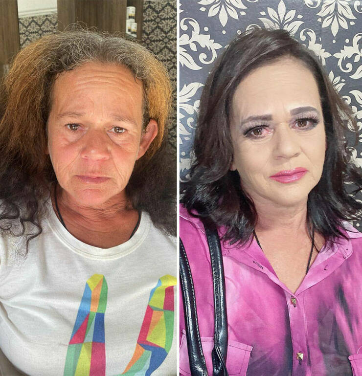 This Hairdresser Gives Free Makeovers To Homeless People, And Here Are Some Of The Best Results