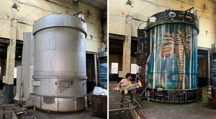Street Artist Turns Everyday Objects Into Optical Illusions
