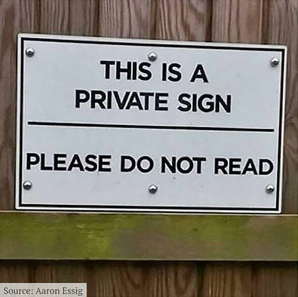 These Signs Are Weird…