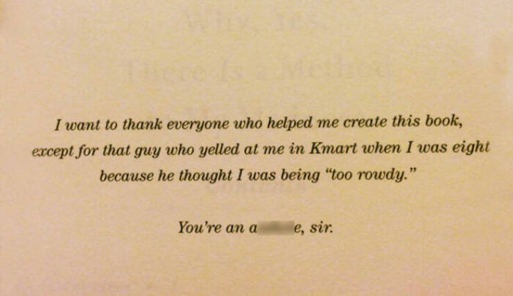 These Are Some Hilarious Book Dedications!