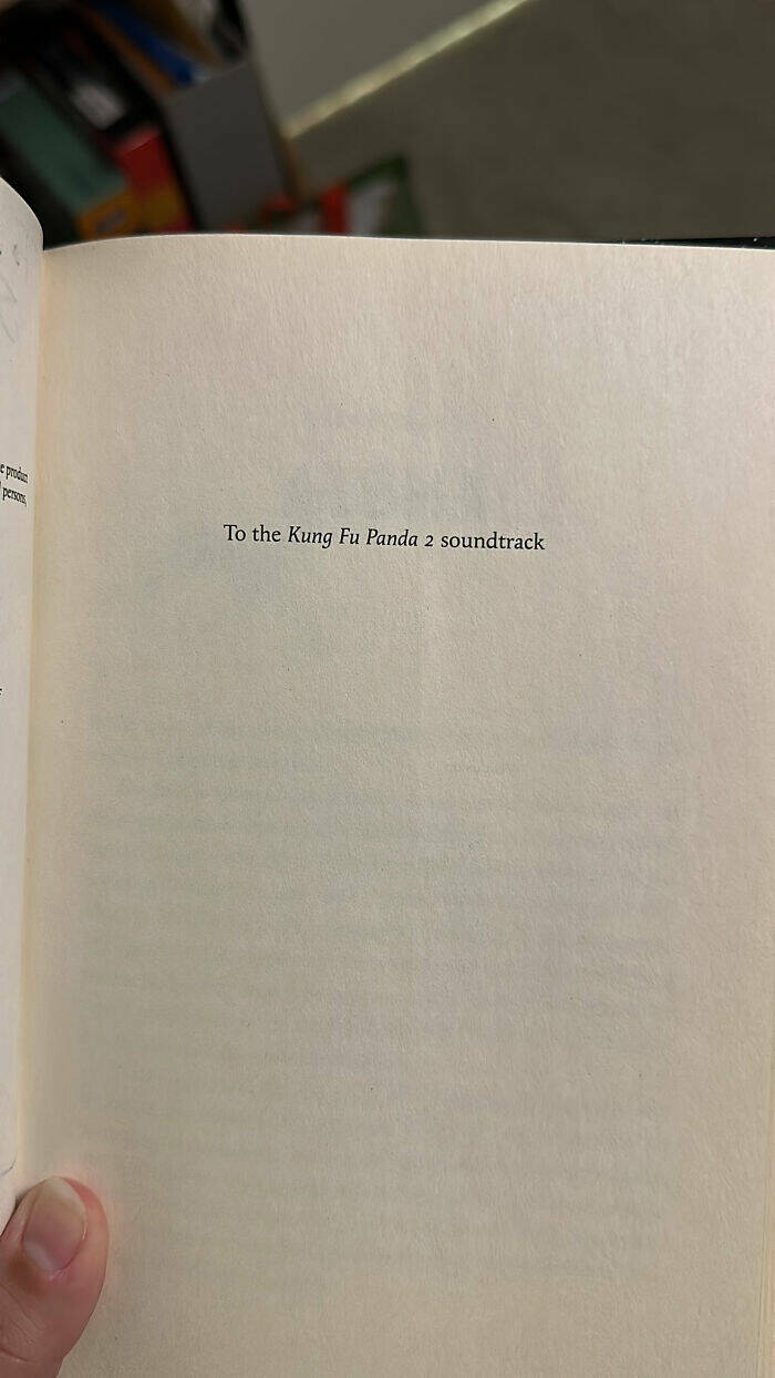 These Are Some Hilarious Book Dedications!