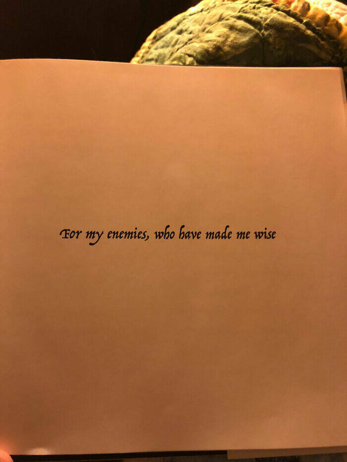 These Are Some Hilarious Book Dedications!