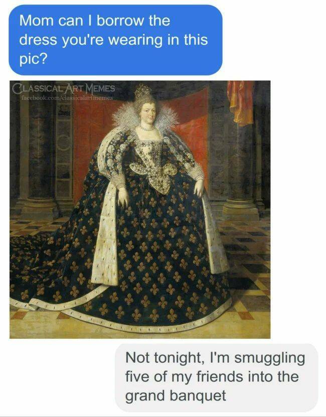 Classical Art = Memes Of Old